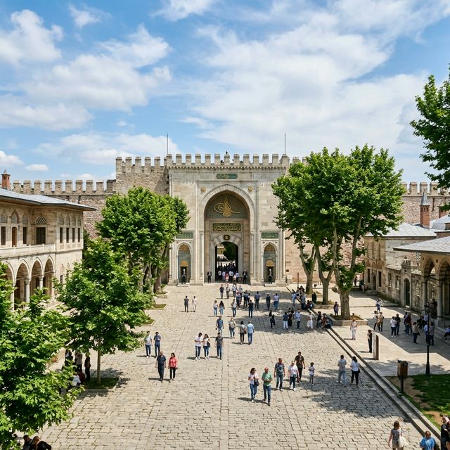 Erster Hof des Topkapı-Palastes