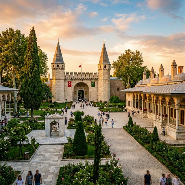 Zweiter Hof des Topkapı-Palastes