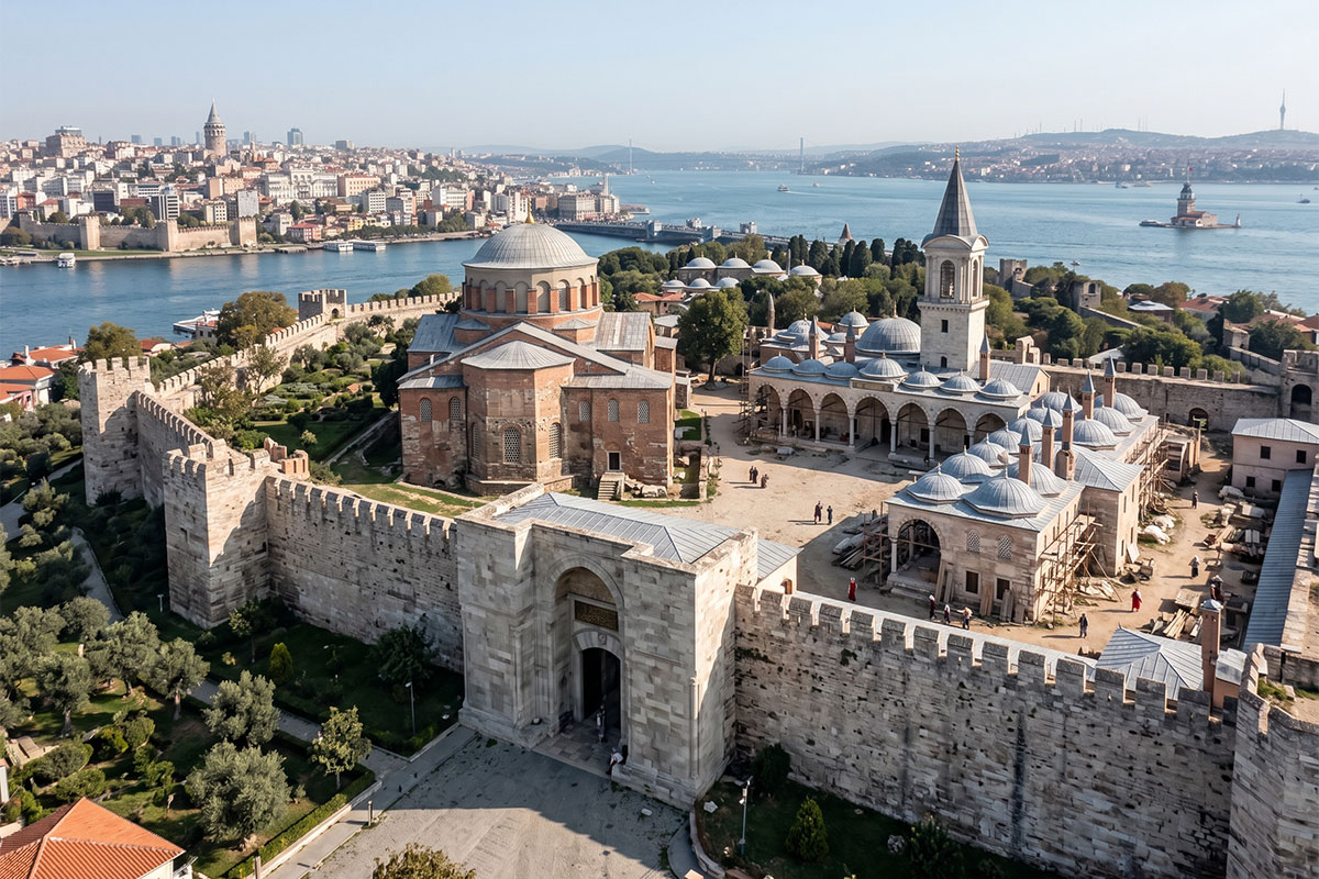 Die Gründungsjahre des Topkapi-Palasts: Vom Byzanz zur osmanischen Residenz